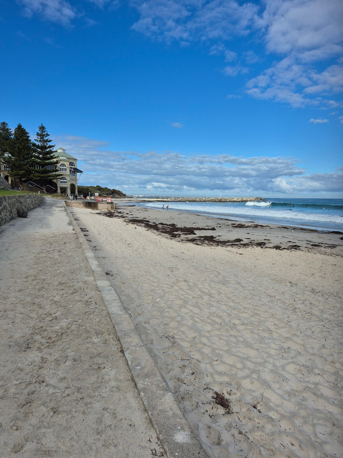 Cottesloe Beach - A good place to walk and enjoy the sunshine as well as swimming in summer.