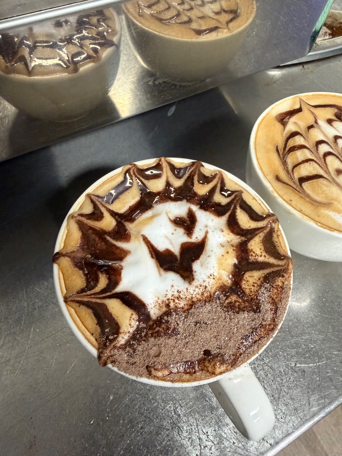 I took a barista course so I could serve my customers in the future.