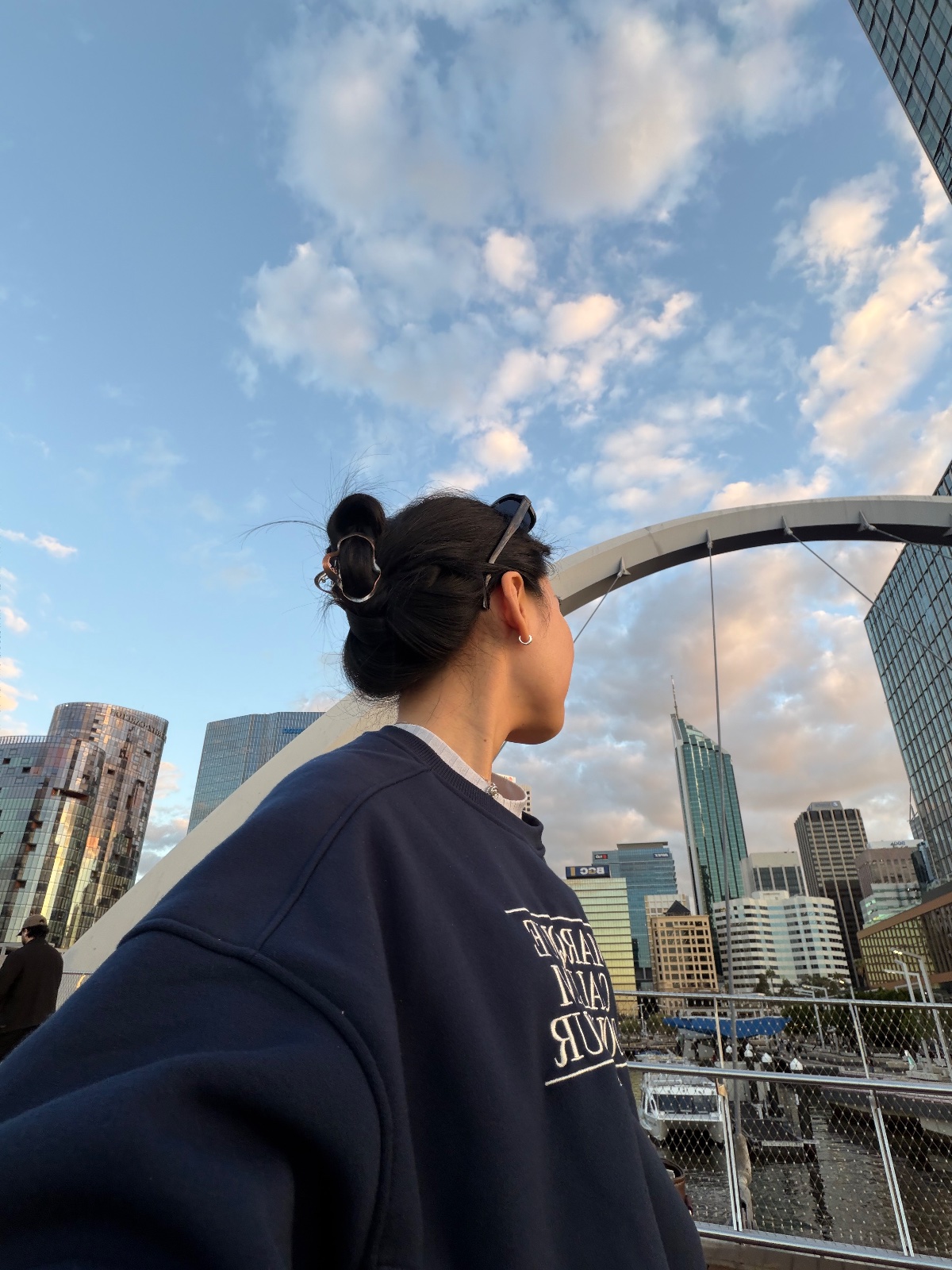 I often take walks around the city to explore its beautiful scenery.