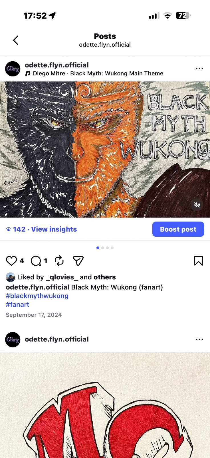 I'm trying to build an Instagram channel to post my drawings.